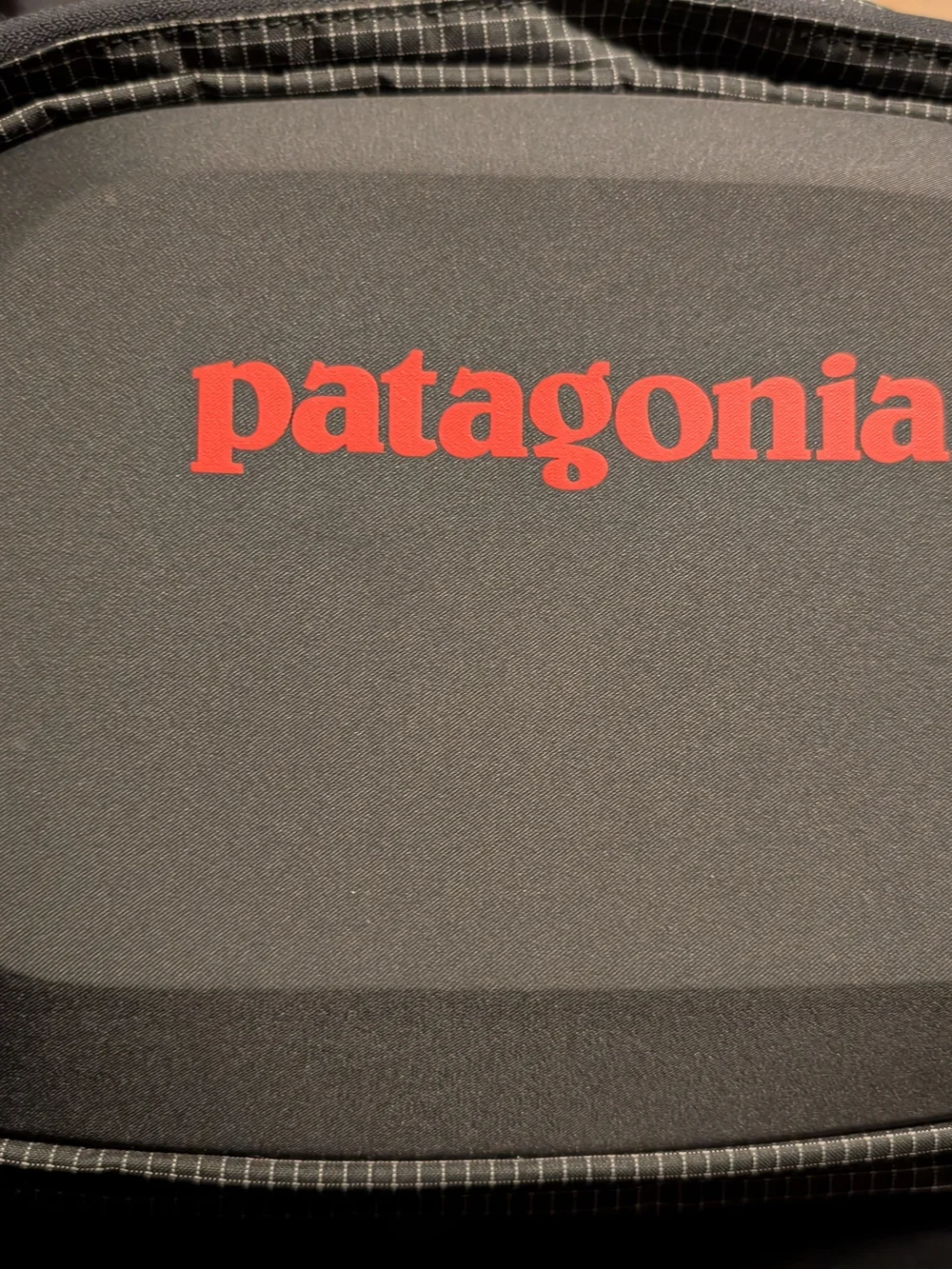 Patagonia Fanny Duffel/Bag - Black with Red Logo
